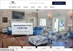 Sites similar to sunrisedetoxftlauderdale.com