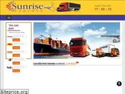 Sites similar to sunriseexpress.com.vn