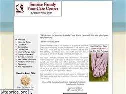 Sites similar to sunrisefamilyfootcare.com