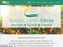 Sites similar to sunrisefarmscitrus.com