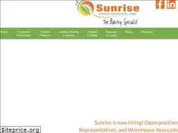 Sites similar to sunrisefoodservice.com