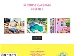 Sites similar to sunrisegardenresort.com