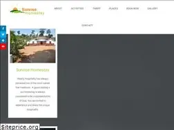 Sites similar to sunrisehomestay.in