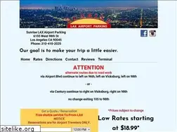 Sites similar to sunriseparkinglax.com