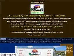 Sites similar to sunrisepartyrental.com