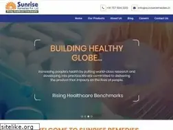 Sites similar to sunriseremedies.in