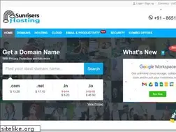 Sites similar to sunrisershosting.com