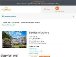 Sites similar to sunriseseniorliving.ca