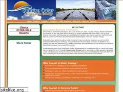 Sites similar to sunrisesolarcorp.com