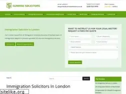 Sites similar to sunrisesolicitors.co.uk