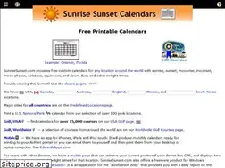 Sites similar to sunrisesunset.com