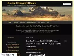 Sites similar to sunrisetc.org
