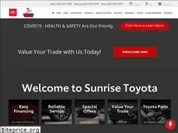 Sites similar to sunrisetoyota.com