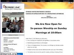 Sites similar to sunriseunitedmethodist.org