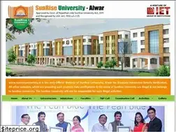 Sites similar to sunriseuniversity.in