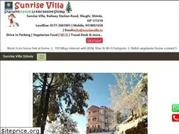 Sites similar to sunrisevilla.in