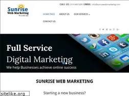 Sites similar to sunrisewebmarketing.com