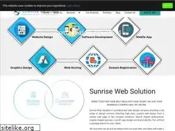 Sites similar to sunrisewebsolution.com