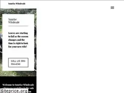 Sites similar to sunrisewholesale.net