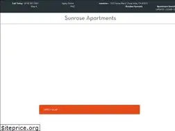 Sites similar to sunroseapts.com