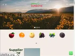Sites similar to sunrosefood.com