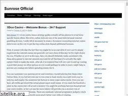 Sites similar to sunroseofficial.id