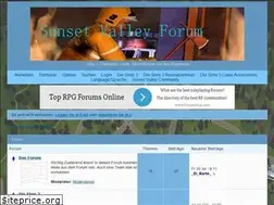 Sites similar to sunset-valley-forum.forumieren.net