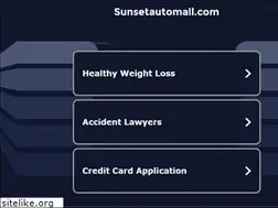 Sites similar to sunsetautomall.com