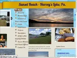 Sites similar to sunsetbeachharveyslake.org