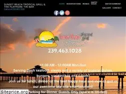 Sites similar to sunsetbeachtropicalgrill.com