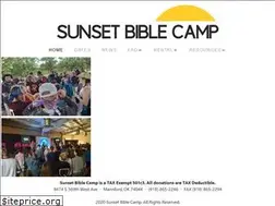 Sites similar to sunsetbiblecamp.org