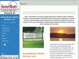 Sites similar to sunsetboats.com