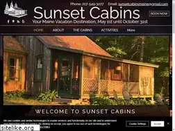 Sites similar to sunsetcabinsmaine.com