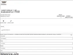 Sites similar to sunsetcadillacsarasota.com