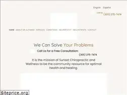 Sites similar to sunsetchiropractor.com