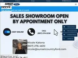 Sites similar to sunsetcountryford.com