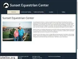 Sites similar to sunsetequestrian.com