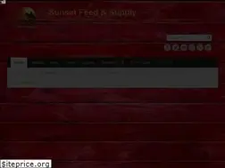 Sites similar to sunsetfeed.com