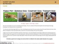 Sites similar to sunsetgoldens.com