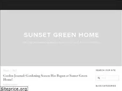 Sites similar to sunsetgreenhome.com