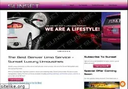 Sites similar to sunsetlimo.com