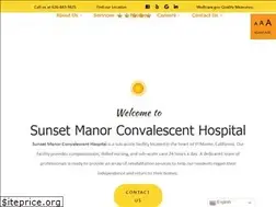 Sites similar to sunsetmanorcare.com