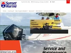 Sites similar to sunsetmarine.com