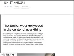 Sites similar to sunsetmarquishotel.com