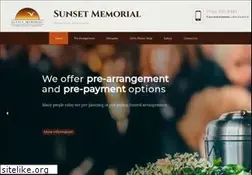 Sites similar to sunsetmemorialfuneralhome.com