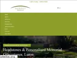 Sites similar to sunsetmemorials.co.uk