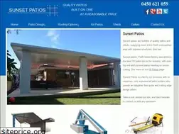 Sites similar to sunsetpatios.com.au