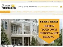 Sites similar to sunsetpergolakits.com
