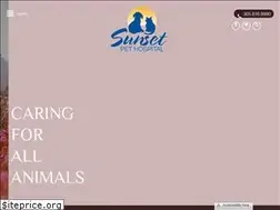 Sites similar to sunsetpethospital.net