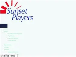 Sites similar to sunsetplayers.org
